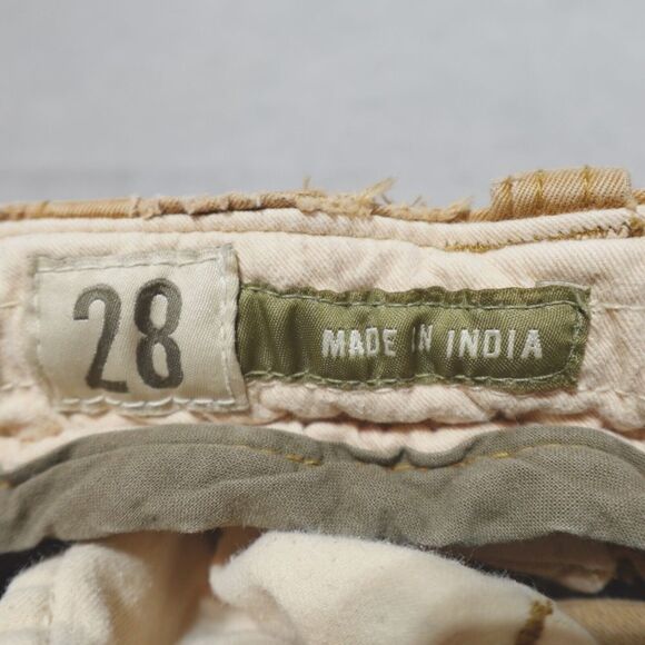 Vintage Abercrombie &‎ Fitch Cargo Shorts Khaki Y2K Paratrooper - Picture 4 of 16